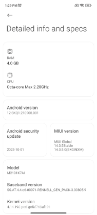 Redmi Note 10  4/64gb